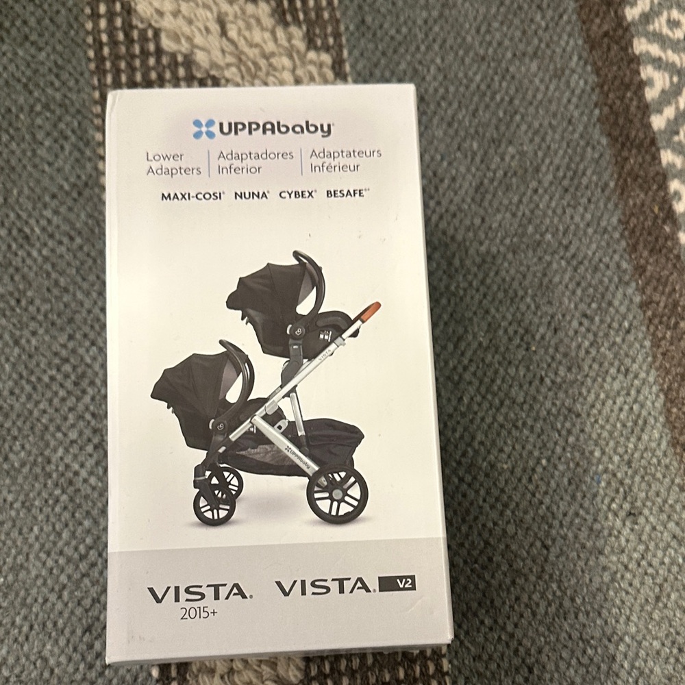 UPPAbaby Vista V2 Lower Adapter - Black